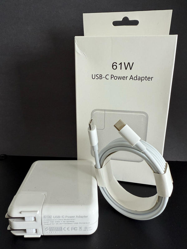 MacBook USB-C Power Adapter (61W / 96W) – Fast & Reliable Charging